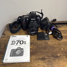 Nikon D D70 6.1MP Digital SLR Camera - Black Untested