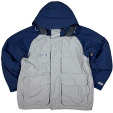 Burton Snowboard Jacket Hooded Kids Youth Large Pockets Ski Outerwear Two Tone