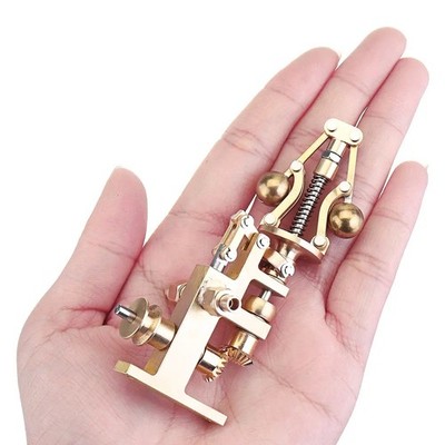 Microcosm P30 Mini Flyball Governor for Live Steam Engines   Brass & Steel