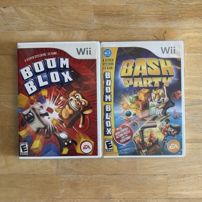 Boom Blox: Bash Party + Boom Blox  (Nintendo Wii) - Lot of 2 Nintendo Wii Games