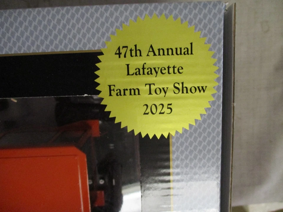 Allis Chalmers Model 6080 Toy Tractor "2025 Lafayette Toy Show" 1/16 Scale, NIB - Image 4 of 4
