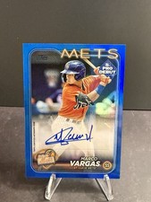 2024 Topps Pro Debut Marco Vargas PD-158 Blue Foil Auto /150 | New York Mets