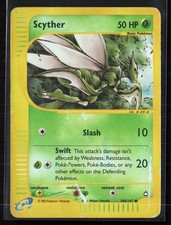 #3 Scyther 106/147 Aquapolis 2002 Reverse Holo E-series E-reader Pokémon on eBay
