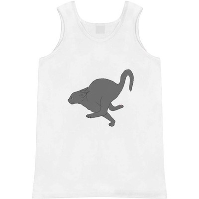 'Running Scared Cat' Adult Vest / Tank Top (AV054755)