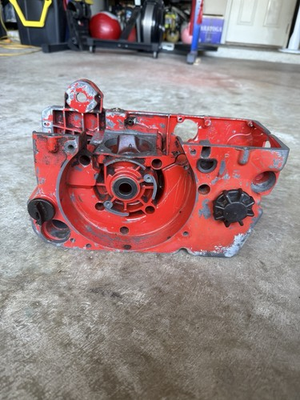 #ad Vintage Jonsered 80 Chainsaw Crankcase With Hardware amp; Cylinder Bolts $59.99