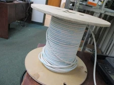 Coleman Cable 18 AWG Wire 921003 White Length: Approx 119Ft New Surplus