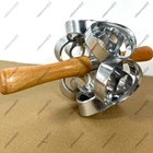 1ea donut mold one row donut cutter yeast donuts rolls out six donut maker - new