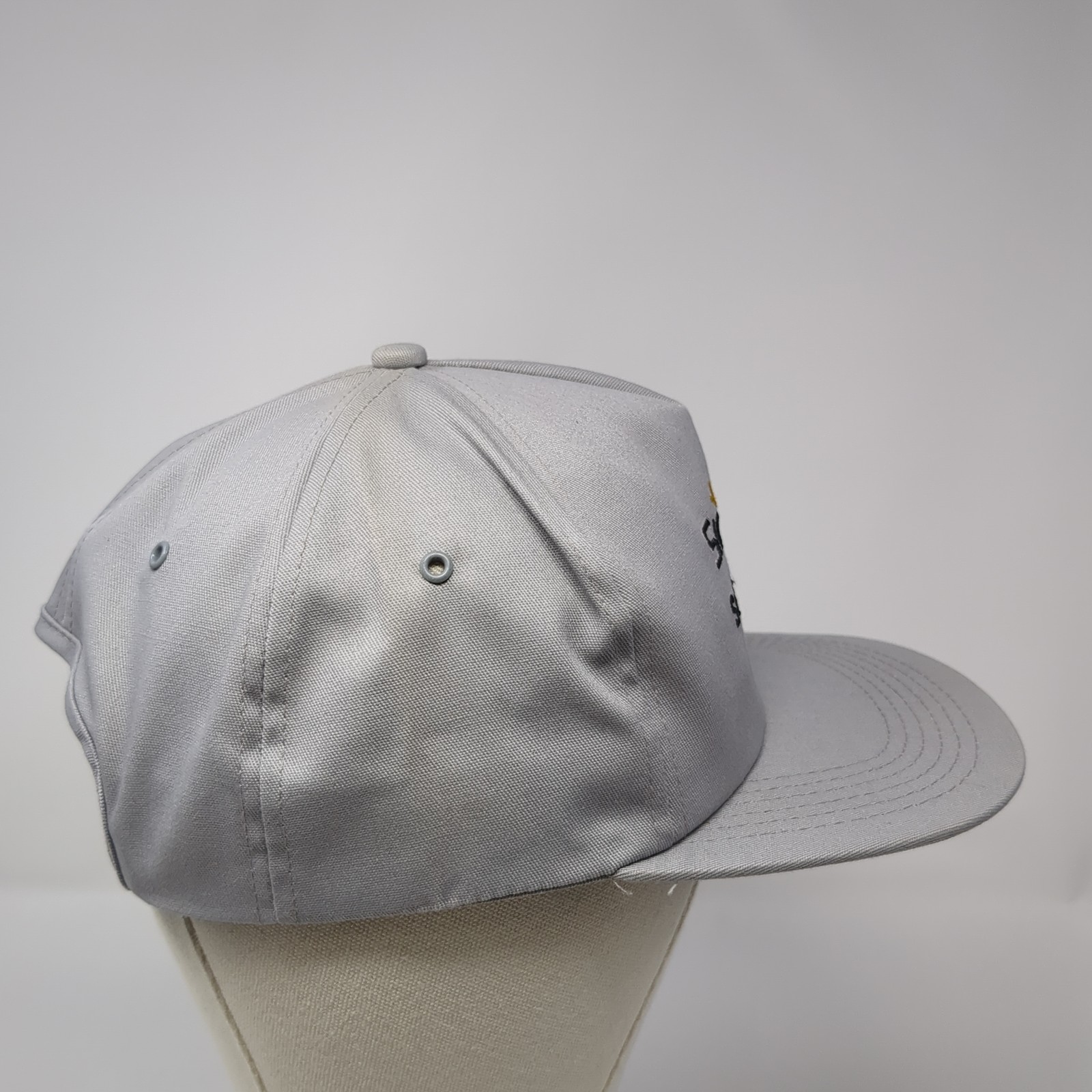 Simplot Soilbuilders Snapback 5 Panel Cap Gray On… - image 5