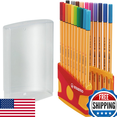 Stabilo - Point 88 - Fineliner - Colorparade - Pack Of 20 - Assorted Colors