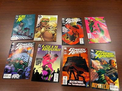 Green Arrow Comics Very Fine condition! 2006 run Green Latern! Deathstroke!