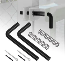 819T Trailer Gate Spring Latch Kit with Extra Pins 2 Pack 2 PCS- 