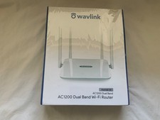 Wavlink AC1200 Dual Band Wi-Fi Router, Dual Band, Brand New Sealed 