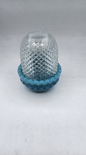 Mosser Georgia Blue Glimmer Courting Fairy Light with Clear Diamond Top