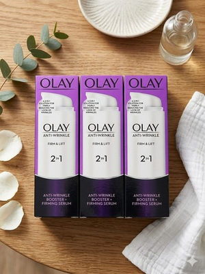 #ad #ad Olay Anti Wrinkle Firm and Lift 2 In 1 Cream 50 ml 3 Pack $24.99