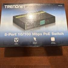 TRENDnet TPE-S44 8-Port 10/100Mbps 4-Port PoE...