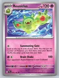 Reuniclus 072/162 Temporal Forces Uncommon Pokemon Card