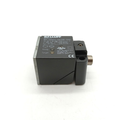 Balluff BES0217 Inductive Sensor BES Q40KFU-PAC20B-S04G