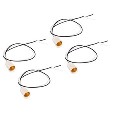 4Pack E12 Screw-in Light Socket Candelabra Socket Bulbs Lamp Holder White