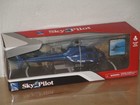New Ray Eurocopter AS350 Blue Metallic Diecast Model 1/43 Sky Pilot Police New