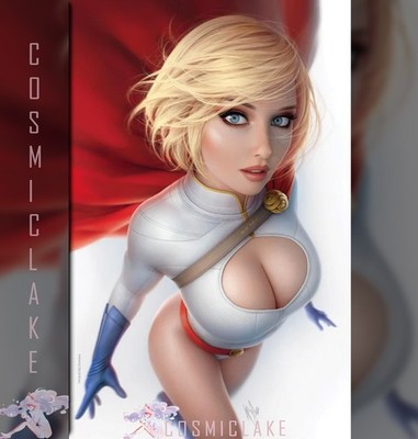 ACTION COMICS #1051 WARREN LOUW POWER GIRL VIRGIN VARIANT   