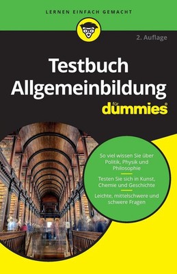 Testbuch Allgemeinbildung für Dummies | Wiley-VCH | Deutsch | Taschenbuch | 2021
