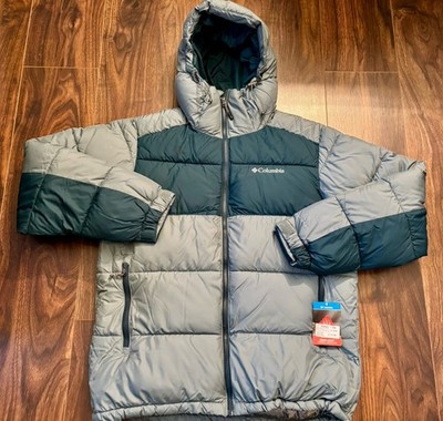 Columbia Pike Lake II Hooded Jacket Metal Blue Größe S - Beschreibung lesen 