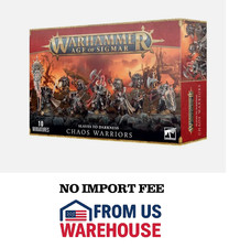 Slaves to Darkness Chaos Warriors - Warhammer Age of Sigmar - Brand New! 83-06