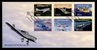 DR WHO 2001 NEW ZEALAND FDC AIRCRAFT AVIATION CACHET COMBO $2 M69472