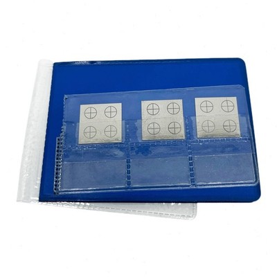 Magnetic Particle Test Pieces 3Pcs Thickness 0.004  Width 0.007  Depth 0.0012 