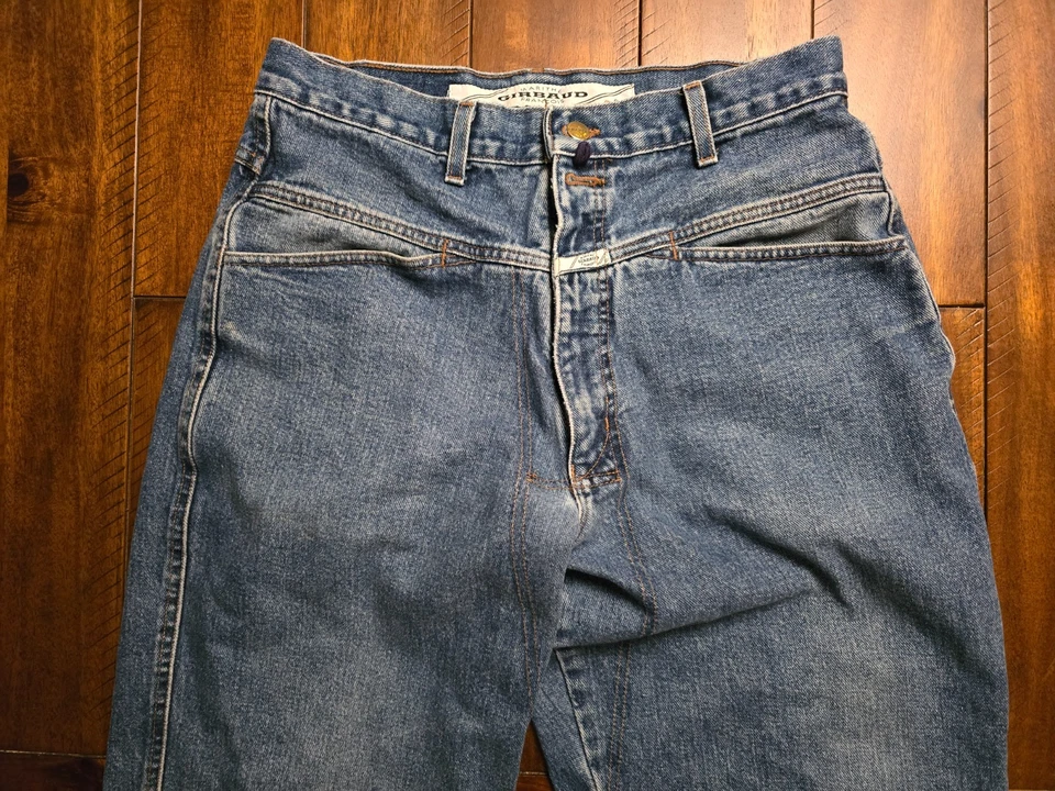 Vintage Marithe Francois Girbaud Denim Jeans Men’s Actual 33x29 Blue Pants 90s - Image 3 of 4