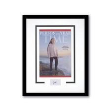 Greta Thunberg "Climate Activist" AUTOGRAPH Signed Framed 11x14 Display B ACOA