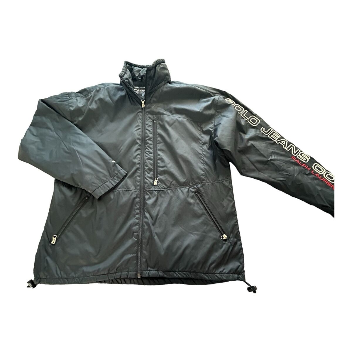 RL Polo Jacket Mens M Jean Co Outerwear Rainwear Cold RL Polo Jacket Mens M Jean Co Outerwear Rainwear Cold