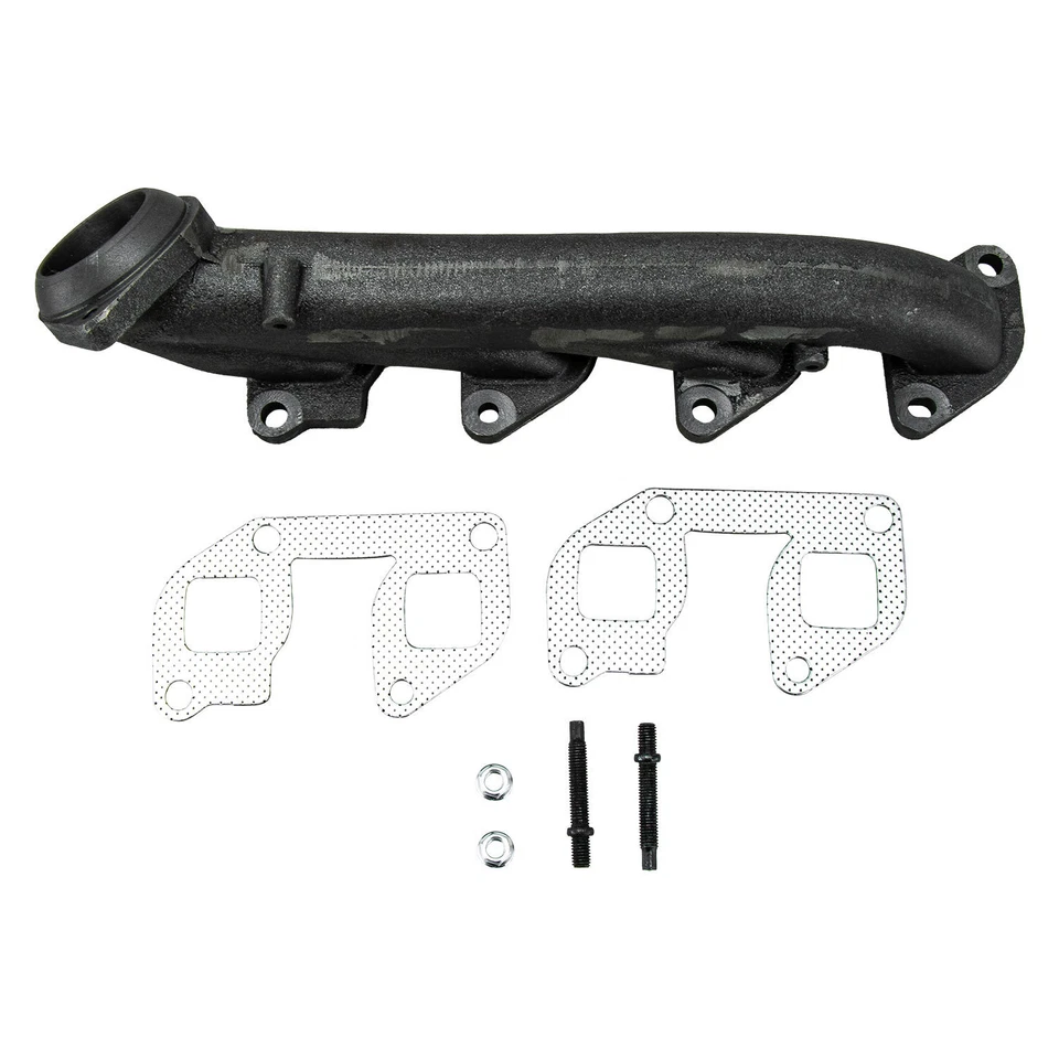 Left Exhaust Manifold For 2010-2014 Ford F-150/F250 Super Duty with Gasket Kit Foto 4 de 4
