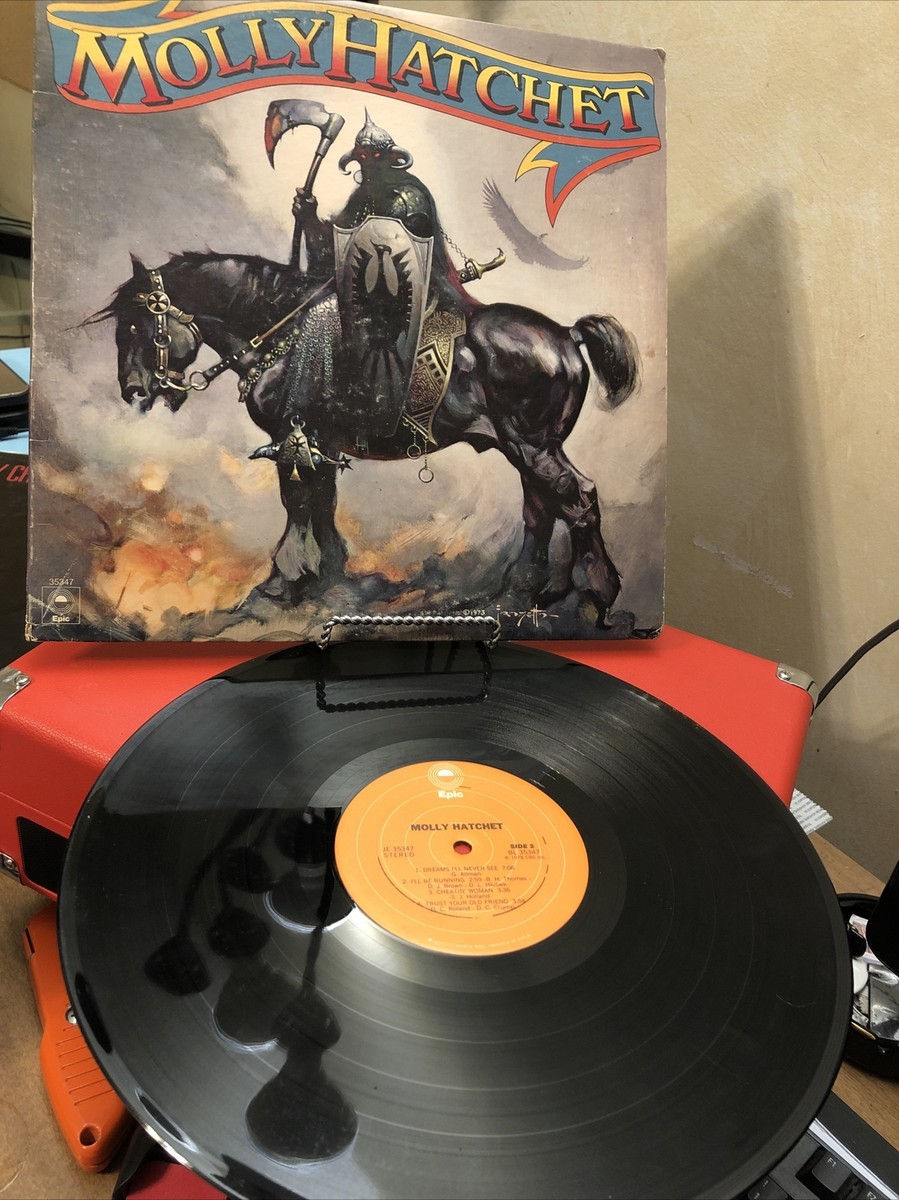 MOLLY HATCHET LP Self Titled EPIC JE-35347 Orig US 1973 STEREO