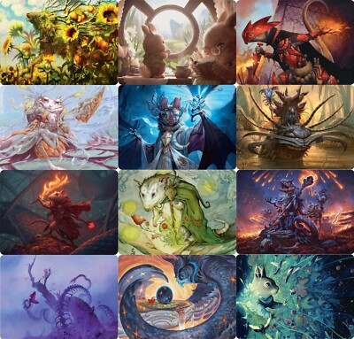 MTG Bloomburrow Art Series NON-SIGNATURE Cards | eBay