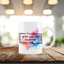 My Way, Life, Coffee/Tea/Chocolate 12 oz.Mug/Cup/Sublimated/Personalize(cu127)