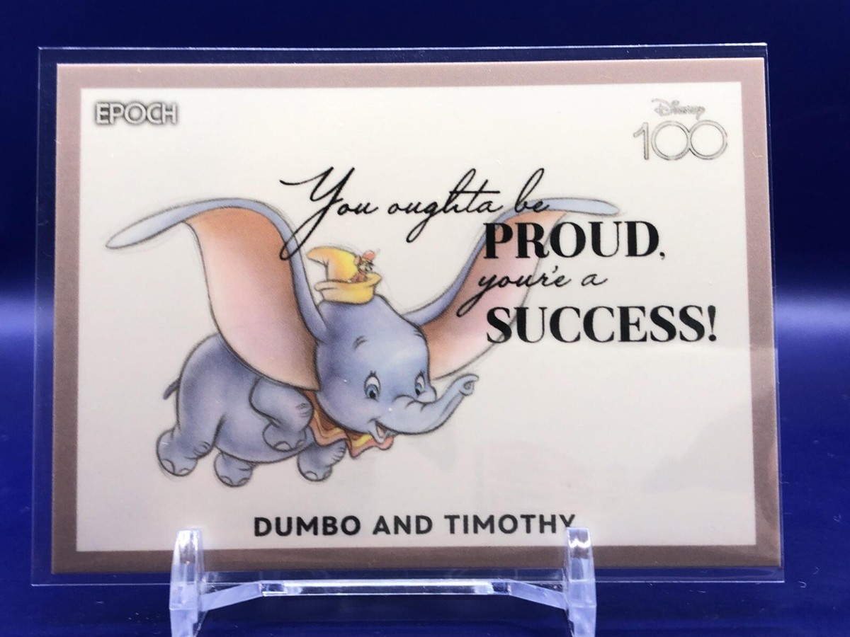 EPOCH Disney Classics DUMBO カード Dumbo and Timothy 05 Disney 100 Card Epoch 2023 Japanese | eBay