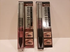 Maybelline~Lot of 2~Tattoo Studio Brow Lift Stick~#255 Soft Brown~.038ozEACH~NIB