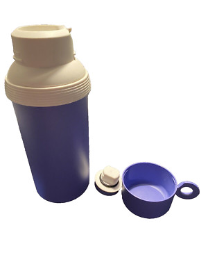 NEW/NEVER USED Tupperware  Duotherm Jug Insulated Thermos Hot/Cold - Blue/White