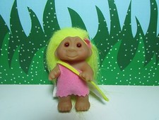 1985 HAPPY BIRTHDAY TROLL - 3" Dam Norfin Troll Doll - NEW WITH TAG