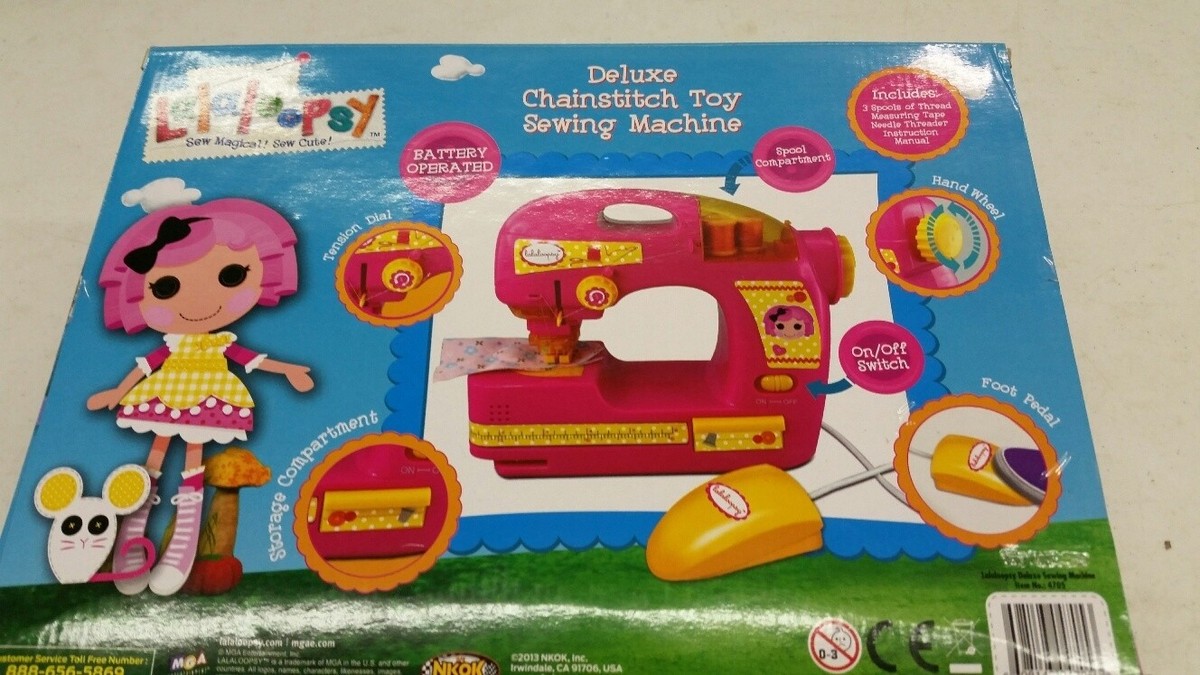 Lalaloopsy Deluxe Sewing Machine Toy - New / Sealed | eBay