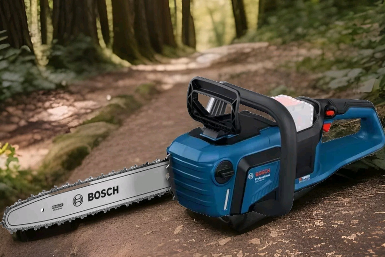 BOSCH Akku-Kettensäge GKE 18V-40 Professional 06008D3000 Solo Brushless 40 cm - Image 2