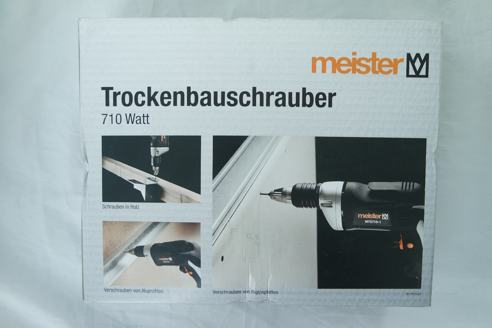 EINHELL Trockenbauschrauber TC-DY 710 E rot/schwarz, 710 Watt
