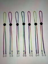8PC Mask Lanyard for Kids Adjustable Length FaceMask BackorNeck Stopper,Extender
