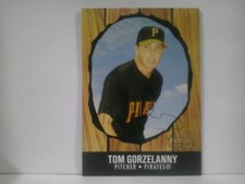 2003 Bowman Heritage Black Facsimile Signature Tom Gorzelanny #277 Rookie RC