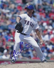 Neal Cotts Autographed Signed 8x10 Photo - MLB Rangers Brewers White Sox - w/COA