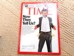 12/17/2007 TIME Magazine IRAN'S NUCLEAR PROGRAM History Halted in 2003? NEW