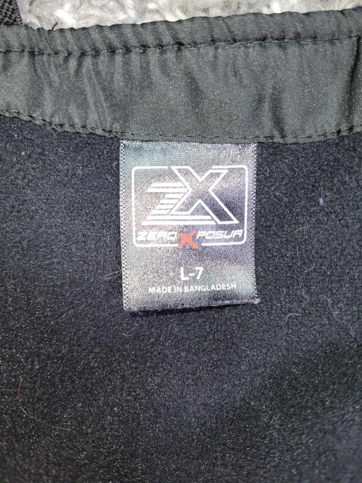 Baberos ZeroXposur Talla L-7 Niños Invierno Babero Nieve Esquí Pantalones Negros  Foto 4 de 4