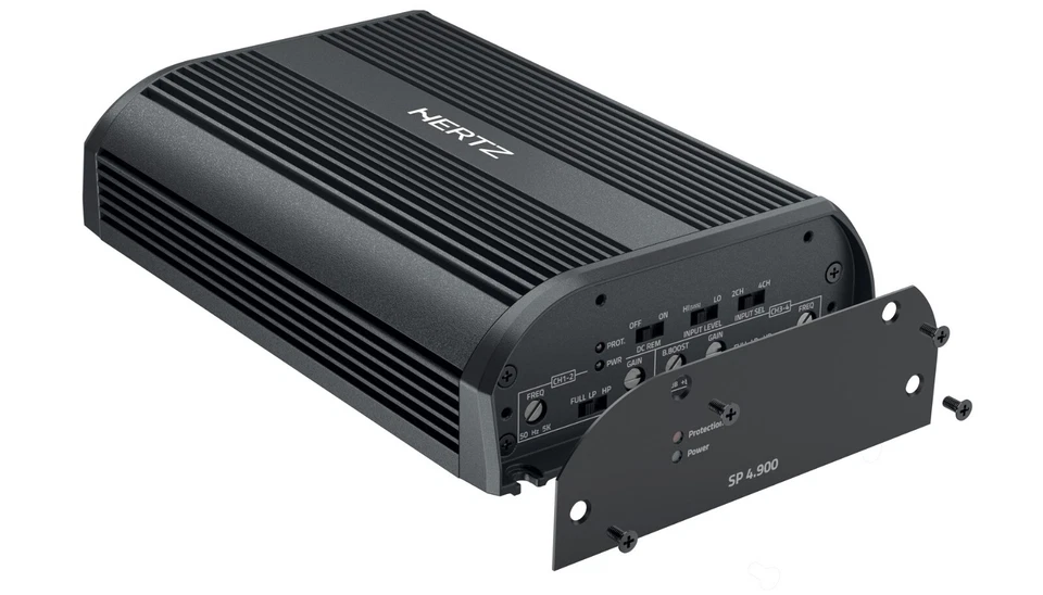 Hertz SP 4.900 Compact 4-Channel Amplifier Class D 1000W, Great for Motorcyles - Image 4 of 4