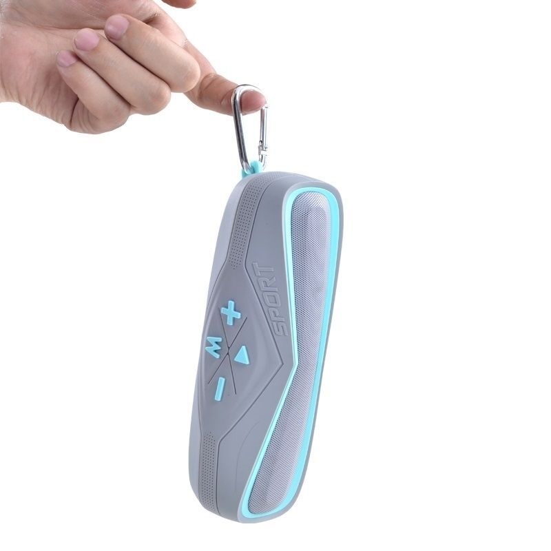 Mini enceinte Bluetooth C27 avec autonomie de 8h et étanchéité IPX7 bleu